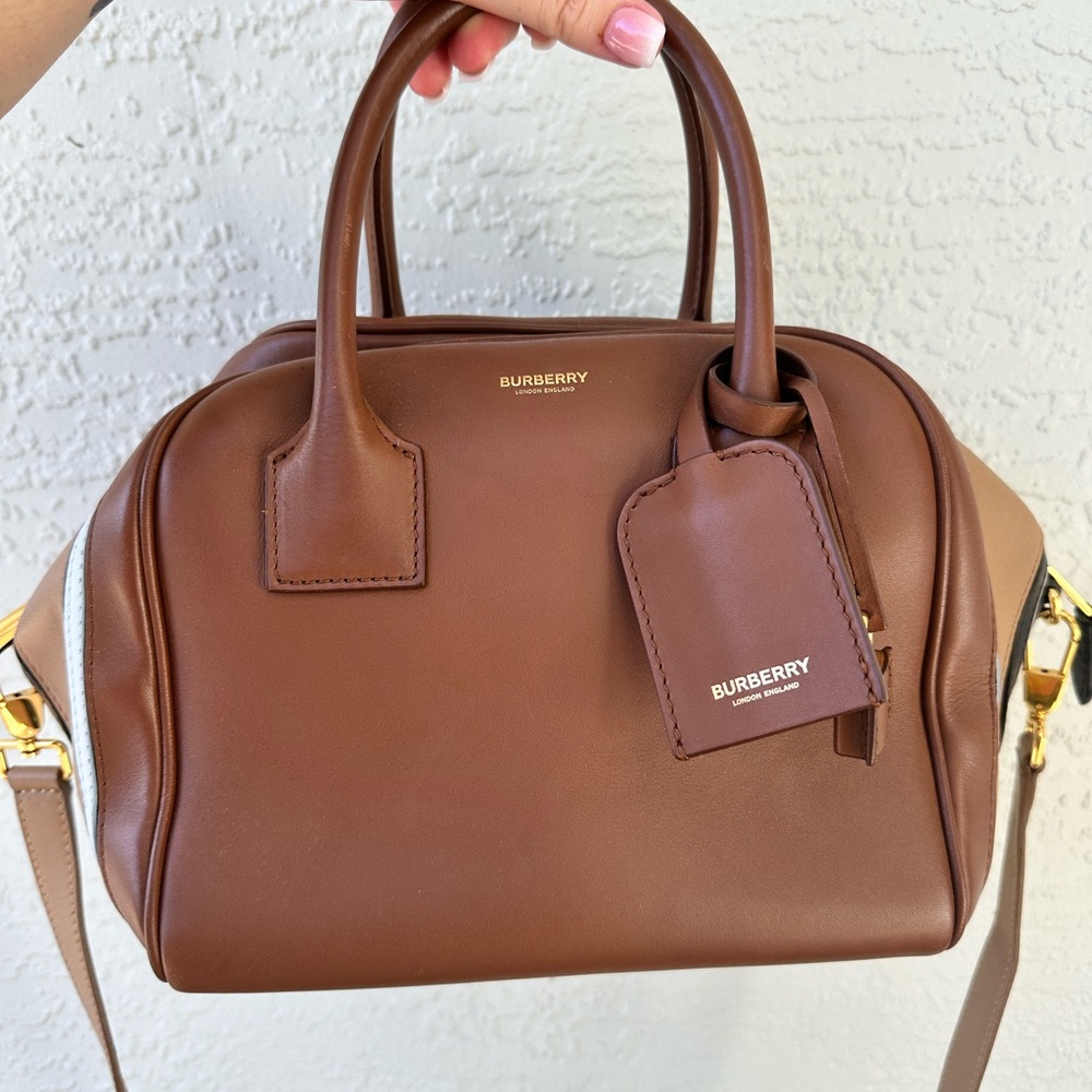 Burberry Brown Leather Handbag